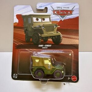 Disney Pixar Cars Sarge Toy Vehicle - Green